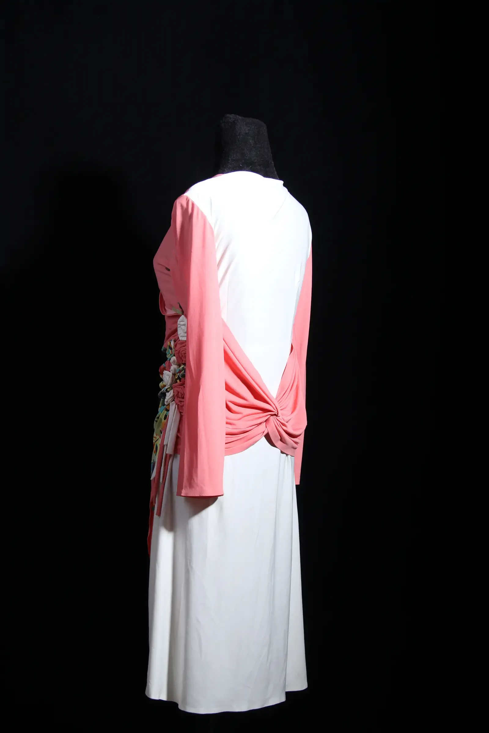 Wrap dress — back view
